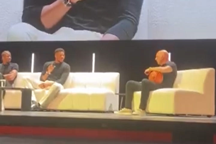 Ο Γιάννης Αντετοκούνμπο για τον Νίκο Γκάλη: “Ένιωσα το killer instict σας”