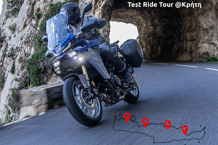 Ξεκινά το Yamaha Test Ride Tour στην Κρήτη (3-27 Ιουλίου)