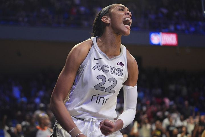 WNBA: Aπίθανη 37άρα από τη Γουίλσον στη νίκη του Λας Βέγκας, επιβλητική η Νέα Υόρκη κόντρα στην Ιντιάνα που δεν είχε την Κλαρκ