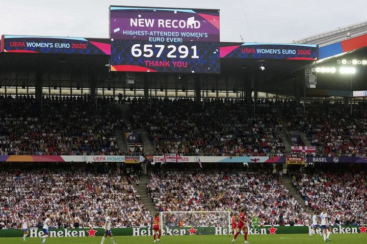 Women’s Euro 2025: Κόπηκαν 657.291 εισιτήρια, νέο ρεκόρ διοργάνωσης