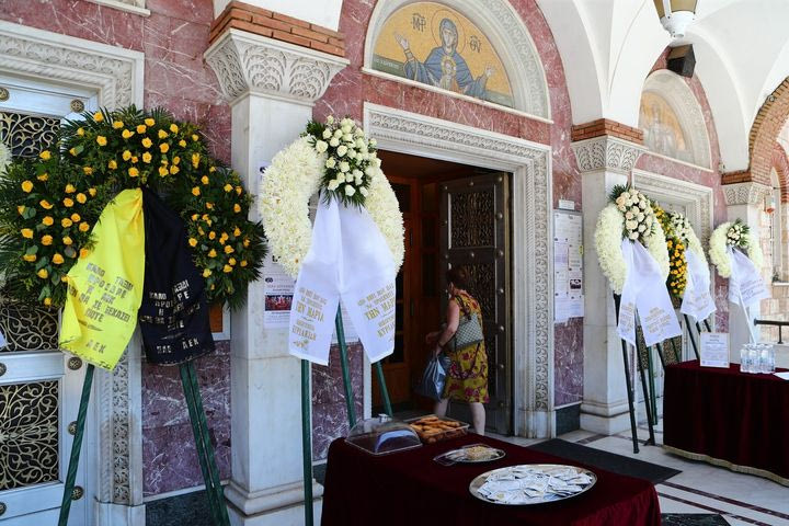 ΑΕΚ: Το τελευταίο αντίο στον Ανδρέα Ζαφειρόπουλο