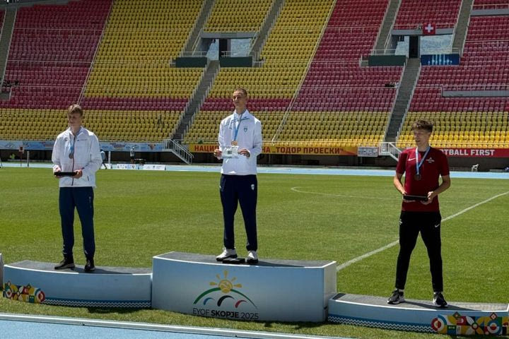 Χρυσό μετάλλιο για την Ελλάδα στο Ευρωπαϊκό Ολυμπιακό Φεστιβάλ Νέων στα Σκόπια