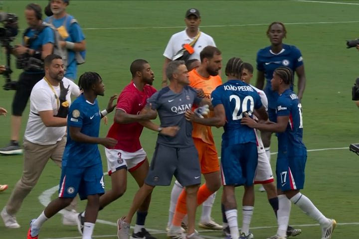 Τσέλσι – Παρί Σεν Ζερμέν: Ένταση επικράτησε μετά το τέλος του τελικού του Παγκοσμίου Κυπέλλου Συλλόγων