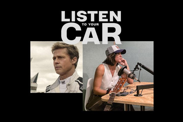 Ο Μπραντ Πιτ στην ταινία F1 και η Μάγδα Βαρούχα στο στούντιο