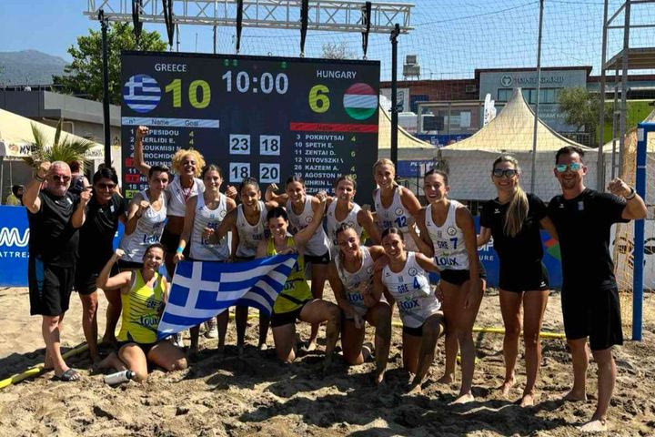 Στην 6άδα του Eurο και πρόκριση για το Παγκόσμιο η Εθνική γυναικών στο beach handball