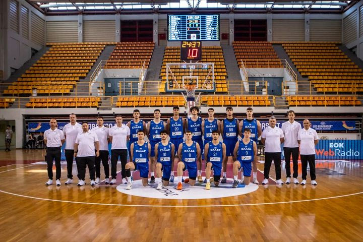 EuroBasket U20: Η ημέρα και η ώρα του επόμενου αγώνα της Εθνικής Νέων Ανδρών