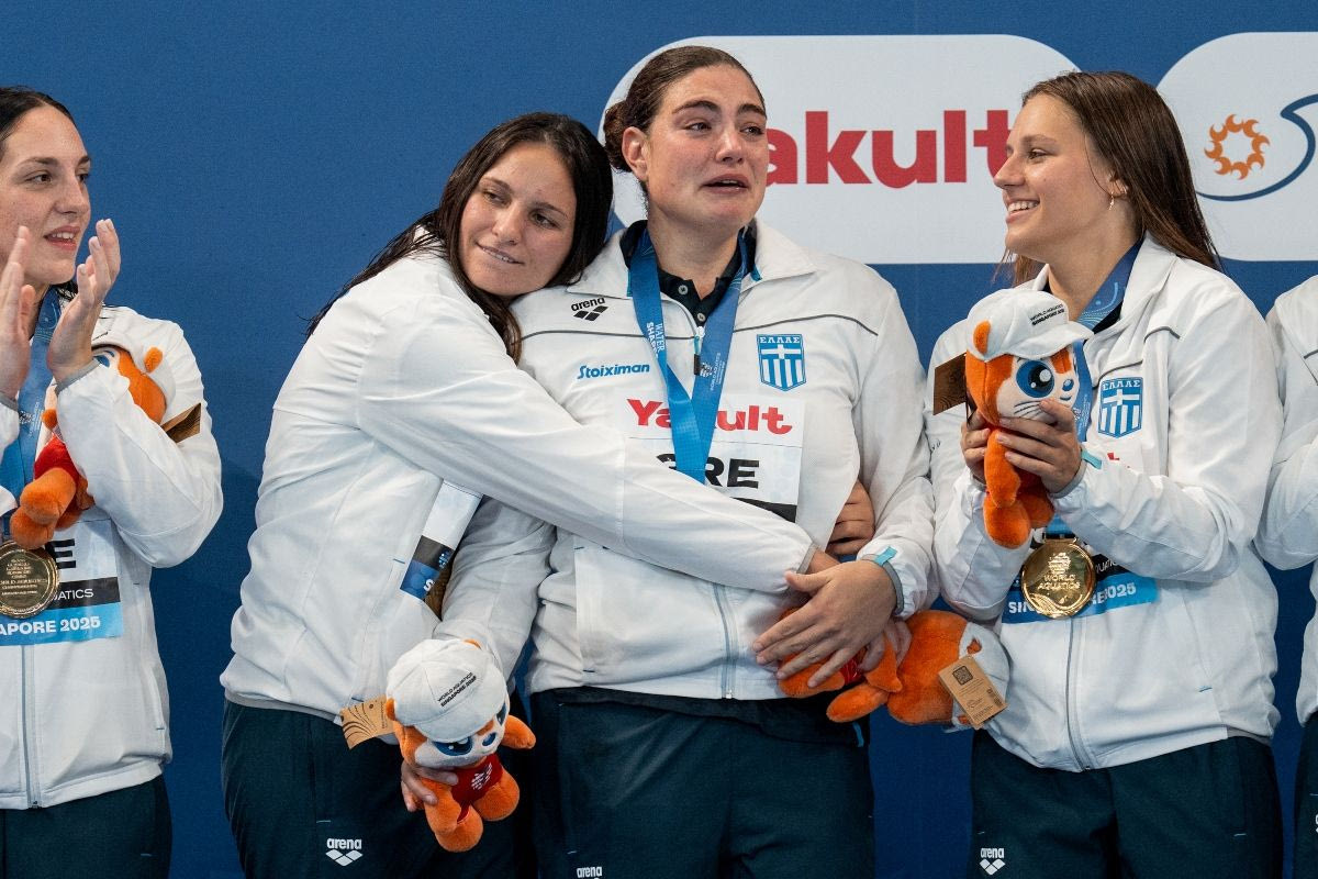 Δάκρυα για την Εθνική Πόλο Γυναικών