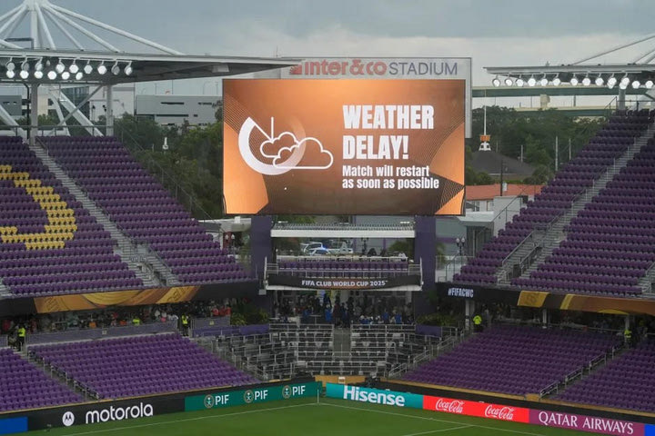 Όταν ο καιρός διακόπτει το FIFA Club World Cup, η Hisense φροντίζει να μη χάνεις στιγμή