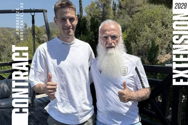 Ο Γιάννης Κωνσταντέλιας με τον Ιβάν Σαββίδη