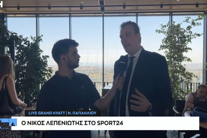 Ο Νίκος Λεπενιώτης στο SPORT24 για μεταγραφές και Μίτσιτς: “Ψάχνουμε έναν παίκτη που ταιριάζει στο οικοσύστημα του Ολυμπιακού”