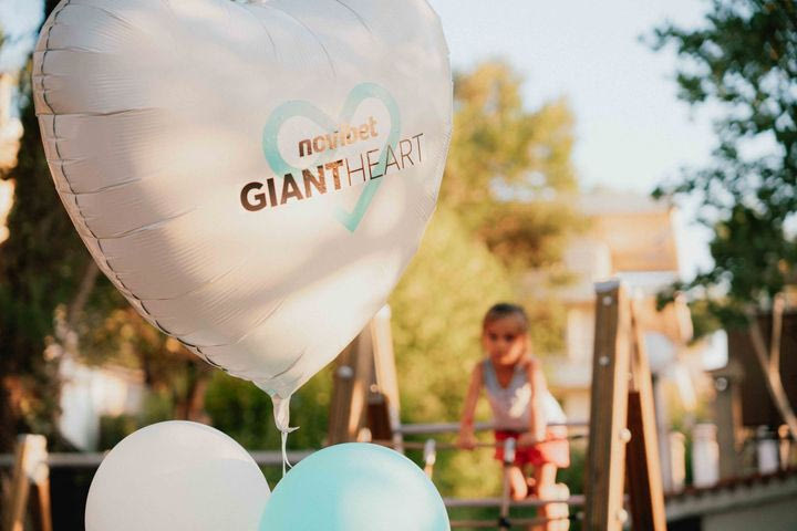 Το Giant Heart της Novibet δίνει ζωή σε μια νέα παιδική χαρά του Δήμου Κηφισιάς
