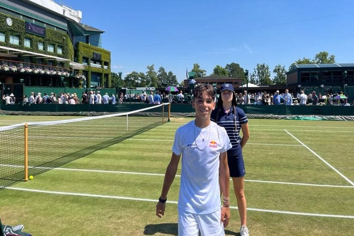 Παγώνης: Πού θα δείτε την προσπάθεια του απίθανου 13χρονου στον ημιτελικό του Wimbledon U14