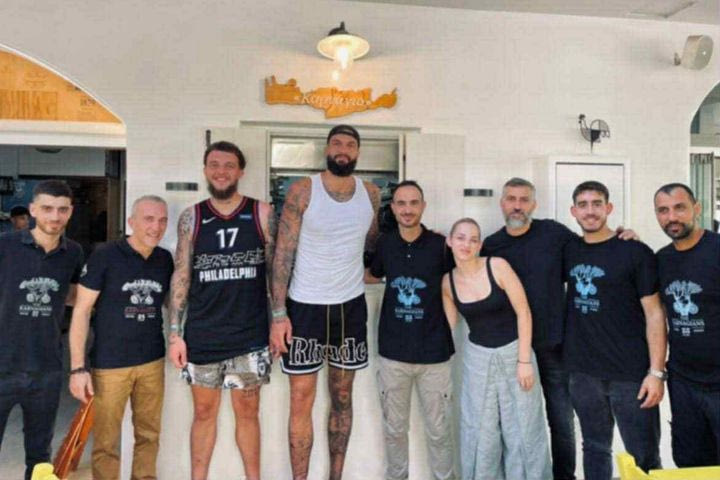 Ο Βενσάν Πουαριέ στον Άγιο Νικόλαο Κρήτης