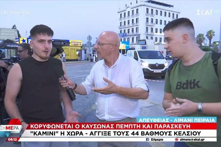 Φίλαθλος του Παναθηναϊκού από το λιμάνι του Πειραιά: “Αλαφούζε φέρε Ουναχί δεν αντέχω άλλο”