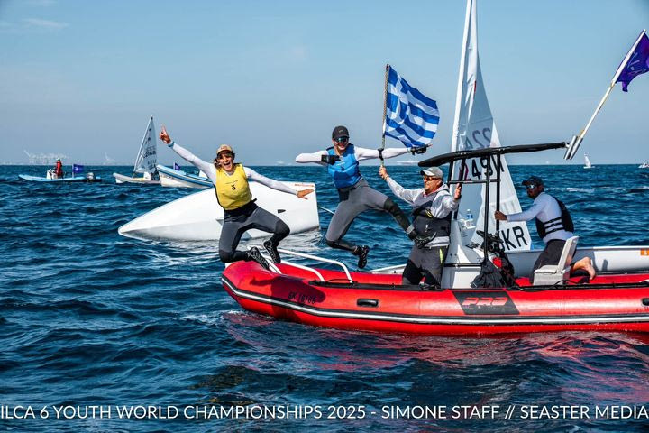 Η Ερμιόνη Γκίκα Παγκόσμια Πρωταθλήτρια στην ιστιοπλοϊα στα σκάφη ILCA 6