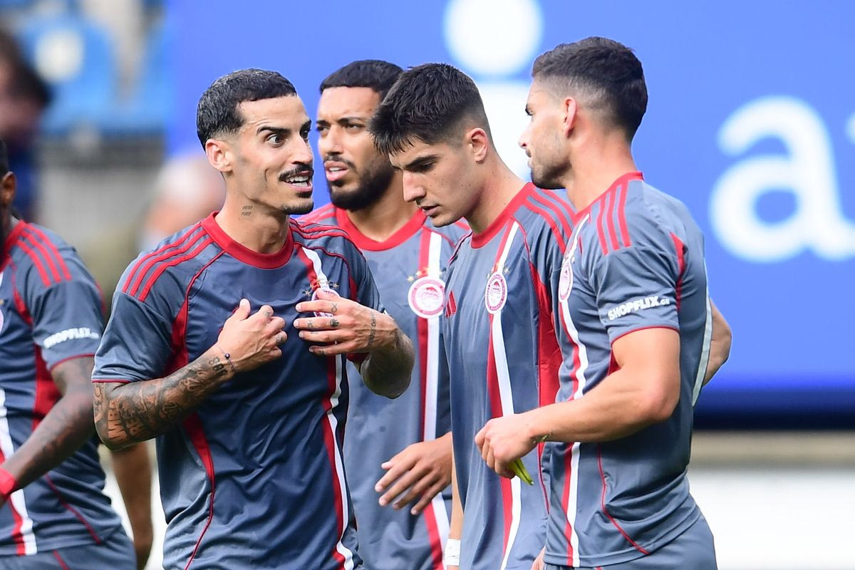 Οι παίκτες του Ολυμπιακού