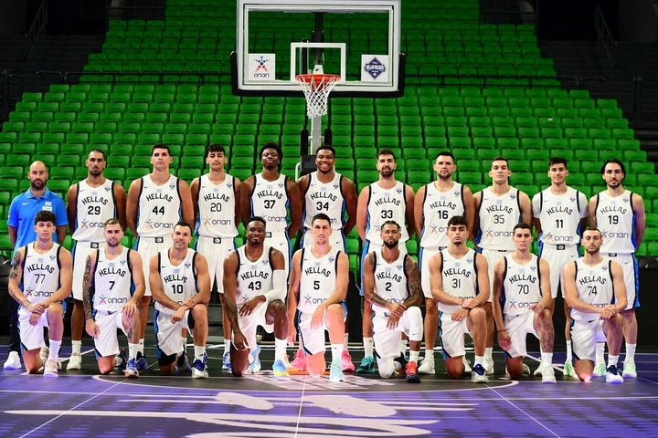 Η Εθνική Ελλάδας και το album των 176 φωτογραφιών από τη media day εν όψει EuroBasket 2025