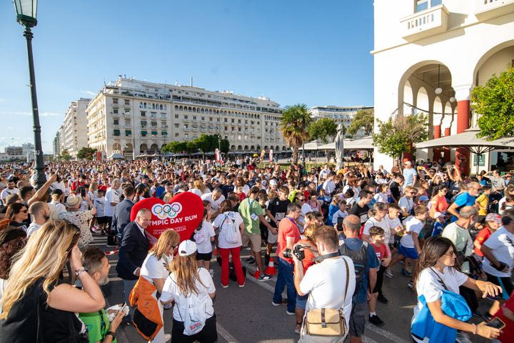 “Olympic Day Run” Greece: Η καρδιά του παγκόσμιου Ολυμπιακού κινήματος χτυπάει δυνατά στη Θεσσαλονίκη