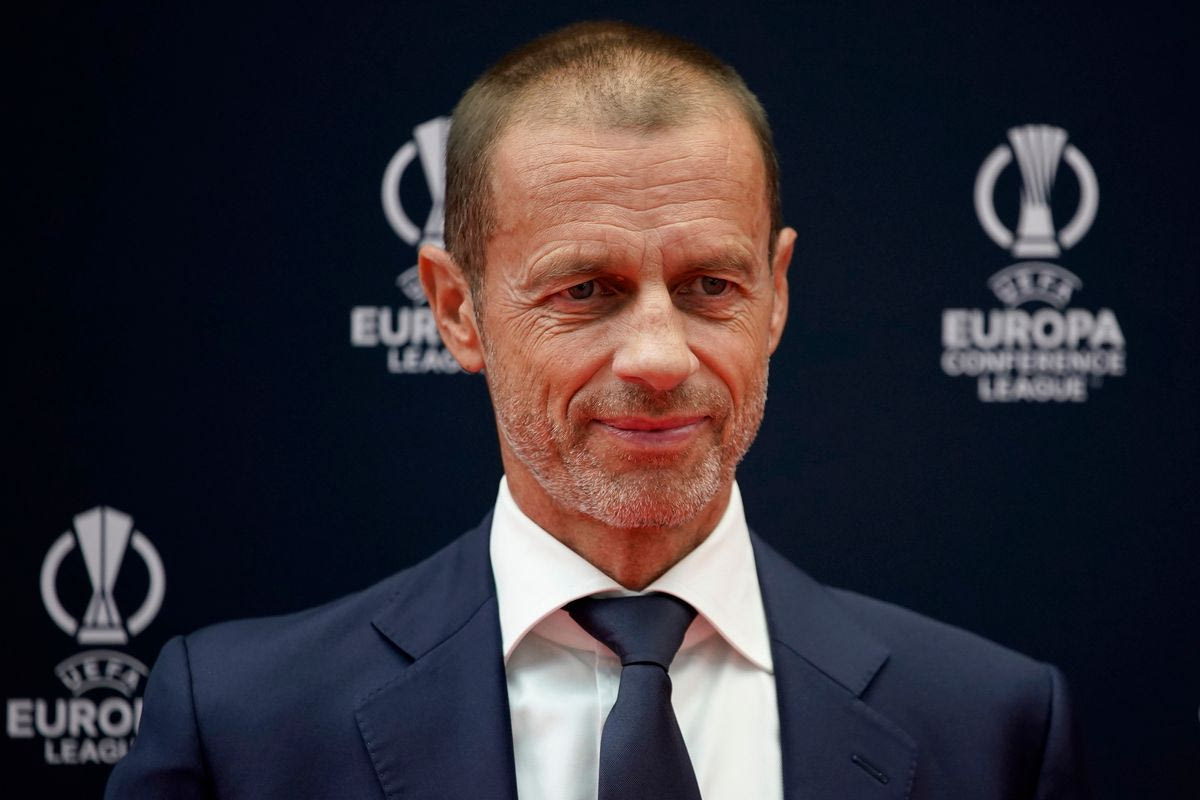 Ο Αλεξάντρ Τσέφεριν, πρόεδρος της UEFA