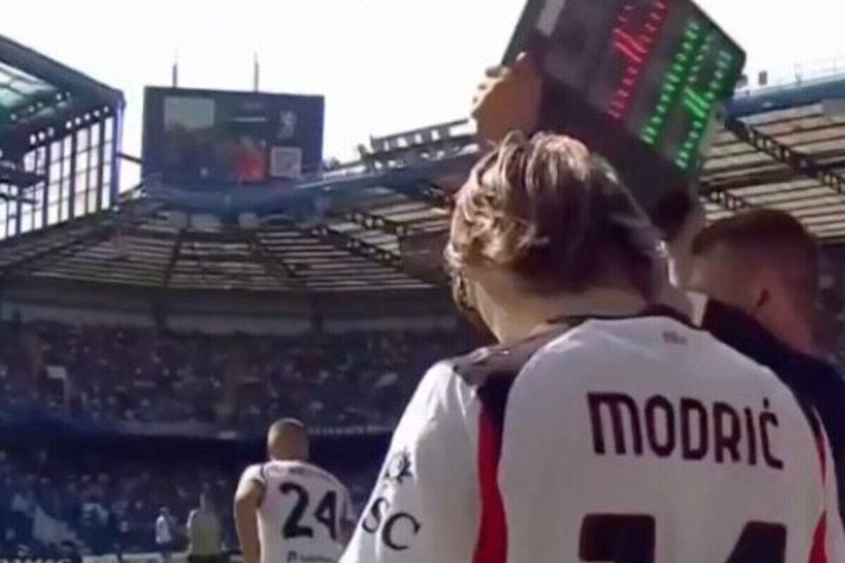 Ο Μόντριτς για πρώτη φορά σε ματς της Μίλαν