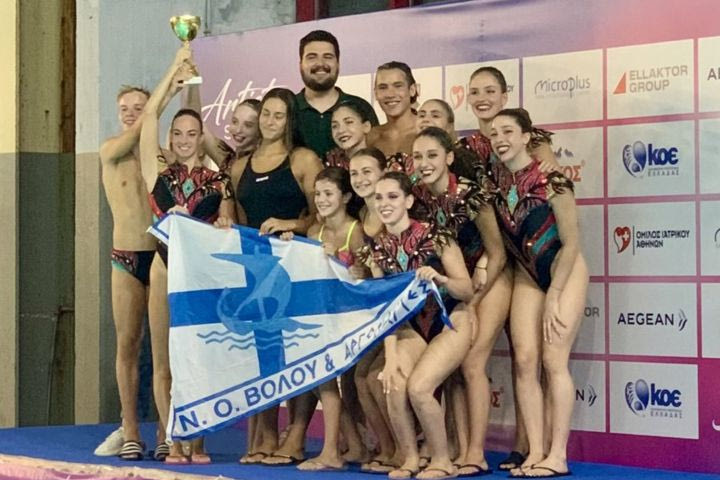 ΝΟΒΑ, Βουλιαγμένη και Θάνου πρωταγωνιστές στο Πανελλήνιο Πρωτάθλημα ΟΠΕΝ της Καλλιτεχνικής Κολύμβησης