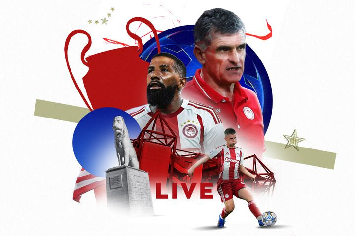 LIVE η κλήρωση του Ολυμπιακού στη League Phase του Champions League