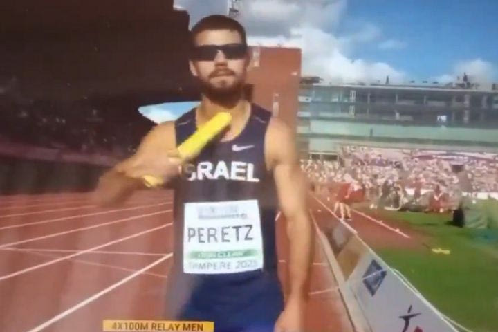 Σάλος με Ισραηλινό σπρίντερ που μιμήθηκε αποκεφαλισμό στο Ευρωπαϊκό Κ20