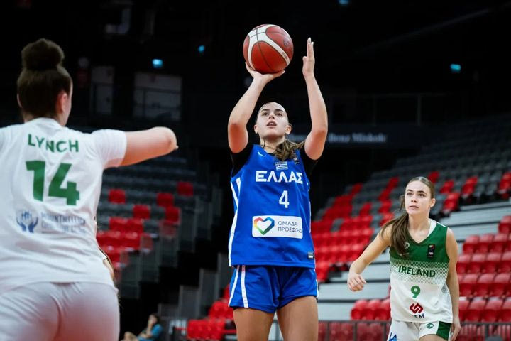 Ιρλανδία – Ελλάδα 63-67: Η Εθνική Νέων Γυναικών πήρε τη νίκη θα παίξει για την 5η θέση του EuroBasket U20 Β’ Κατηγορίας