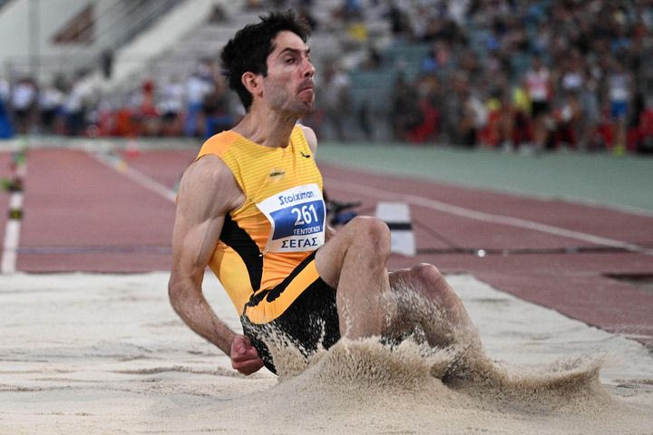 Τεντόγλου: Για όγδοη φορά πρωταθλητής Ελλάδας στο άλμα εις μήκος, μία έγκυρη προσπάθεια ήταν αρκετή