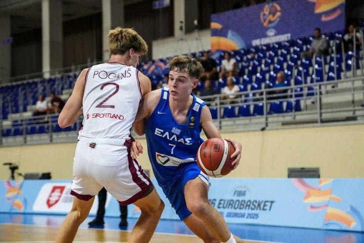 Λετονία – Ελλάδα 74-68: Η Εθνική Παίδων έχασε μέσα από τα χέρια της τη νίκη στην πρεμιέρα της στο EuroBasket U16