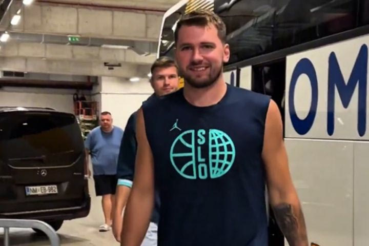 EuroBasket 2025: Η εικόνα του ανανεωμένου Ντόντσιτς από την ενσωμάτωσή του στην Εθνική Σλοβενίας