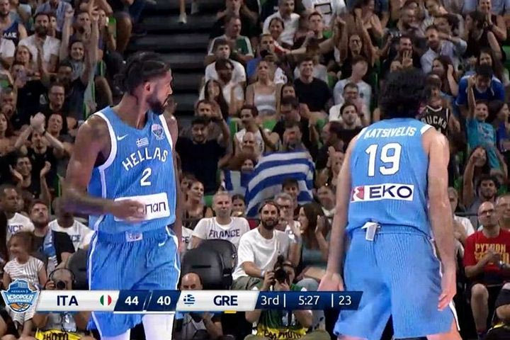 Κατσίβελης και Ντόρσεϊ πρωταγωνιστές στο ξέσπασμα της Εθνικής στο τρίτο δεκάλεπτο