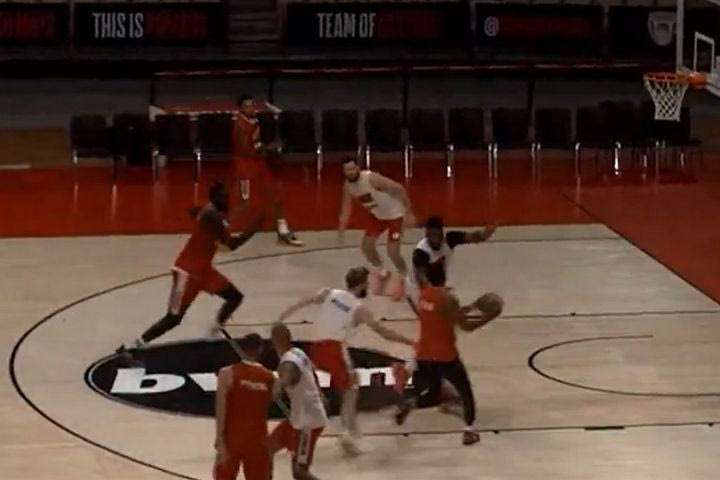 Ολυμπιακός: Έβανς ύψωσε, Κουμάτζι κάρφωσε στην προπόνηση των ερυθρολεύκων