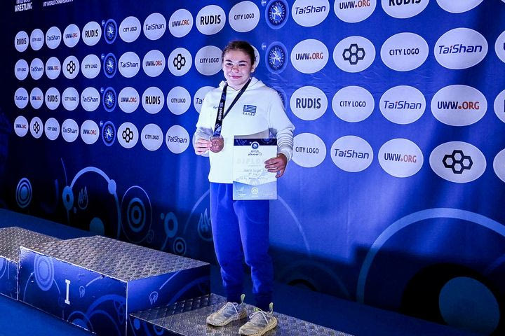 Η Γκίκα κατέκτησε το χάλκινο μετάλλιο στο Παγκόσμιο Πρωτάθλημα Πάλης