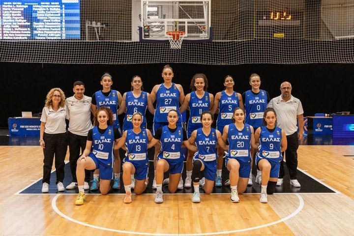 LIVE stream ο αγώνας της Εθνικής Νέων Γυναικών με την Κροατία στο EuroBasket U20 Β’ κατηγορίας