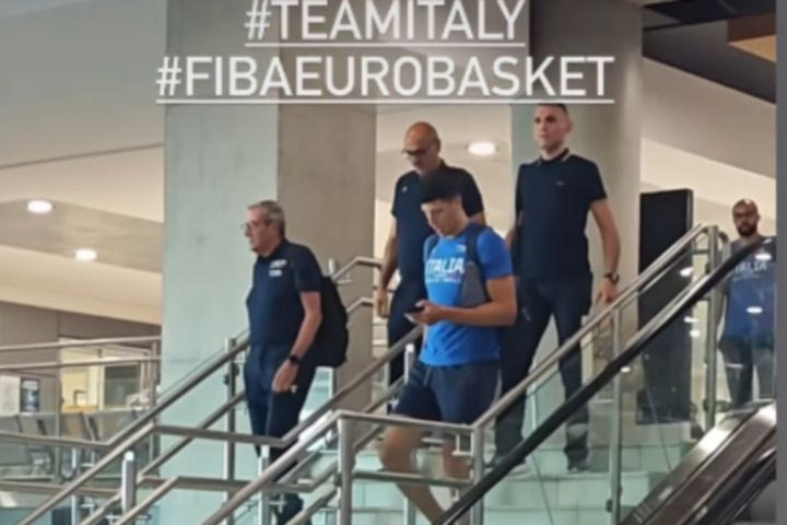 EuroBasket 2025: Η εθνική Ιταλίας έφτασε στην Κύπρο πέντε μέρες πριν την πρεμιέρα της κόντρα στην Ελλάδα