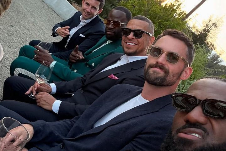 ΛεΜπρόν Τζέιμς: Από το παρκέ στο γκολφ και στα γαμήλια dancefloors