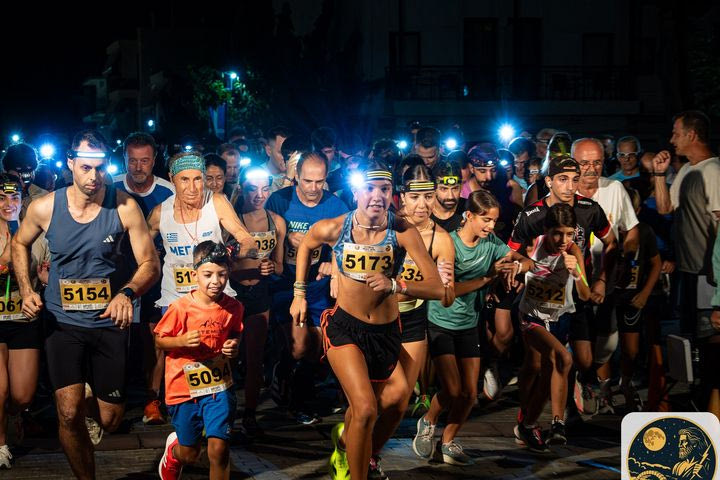 Το 1ο Olympia Night Run – Run Under Zeus φώτισε τα μονοπάτια της Ιστορίας