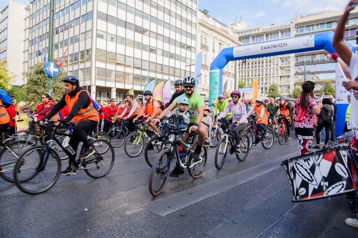 29ος Ποδηλατικός Γύρος της Αθήνας: Η μεγάλη γιορτή του Δήμου Αθηναίων για το ποδήλατο επιστρέφει