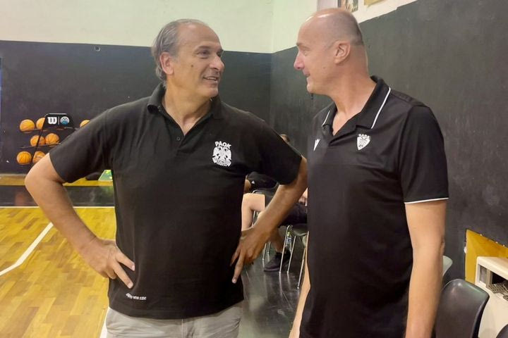 ΠΑΟΚ: Επίσκεψη του Μπάνε Πρέλεβιτς στην προπόνηση και τετ α τετ με τον Γιούρι Ζντοβτς