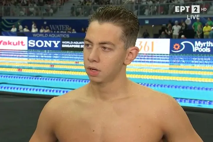 Σίσκος: “Ένιωθα όλους τους Έλληνες μαζί μου και το πίστεψα μέχρι την τελευταία στιγμή ότι μπορώ να φέρω κάποιο μετάλλιο για τη χώρα”