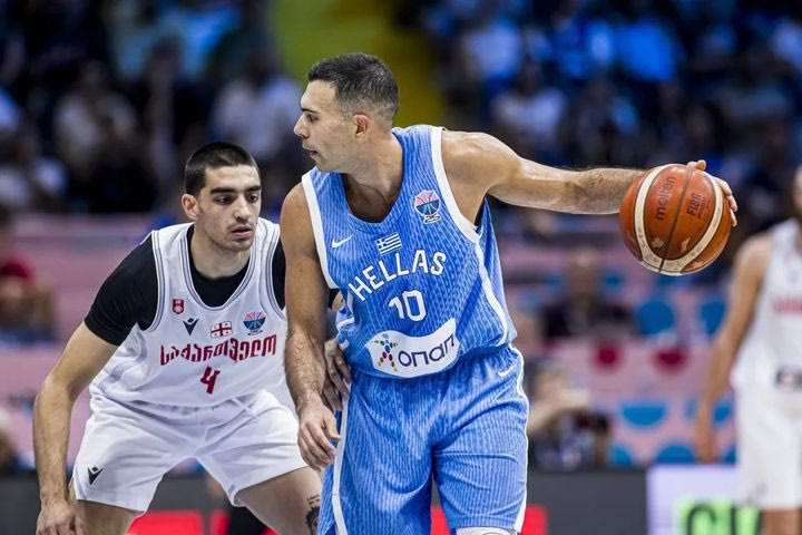 Τα highlights από την ευρεία νίκη της Εθνικής επί της Γεωργίας στη Λεμεσό και τις μεγάλες εμφανίσεις από Αντετοκούνμπο – Μήτογλου