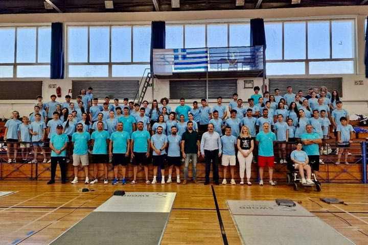 Σπουδαίοι αθλητές στο Camp ξιφασκίας που διοργανώνει η Γυμναστική Ένωση Φλώρινας