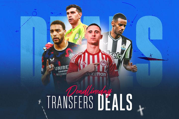 LIVE η τελευταία μέρα των μεταγραφών στα κορυφαία πρωταθλήματα και όλες οι εξελίξεις στην Ελλάδα