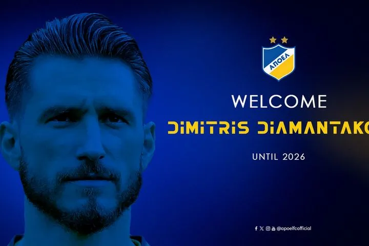 ΑΠΟΕΛ: Παίκτης της κυπριακής ομάδος ο Δημήτρης Διαμαντάκος
