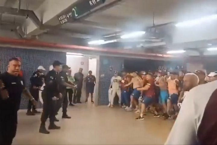 Φλουμινένσε – Λανούς: Επεισόδια μεταξύ των οπαδών των δύο ομάδων και της αστυνομία