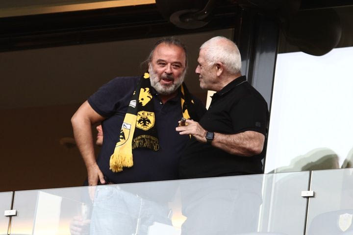 ΑΕΚ – Παναιτωλικός: Τετ-α-τετ Ηλιόπουλου με Μελισσανίδη στις σουίτες της OPAP Arena