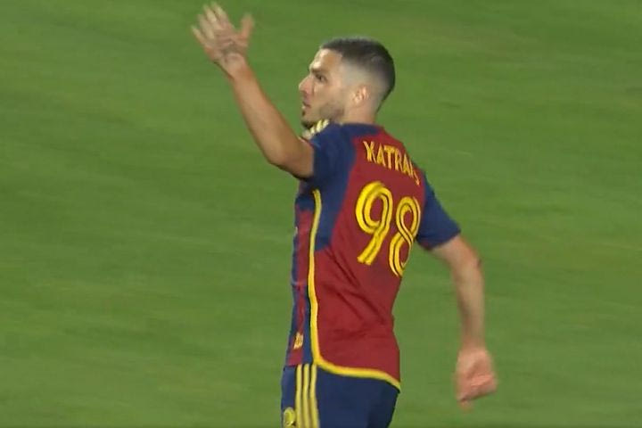 O Κατράνης βρήκε δίχτυα και οδήγησε την Ρεάλ Σολτ Λέικ σε νίκη επί της Κάνσας Σίτι