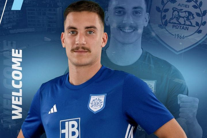 ΠΑΣ Γιάννινα: Απέκτησε τον Κροάτη Μάρκο Μπρκλιάτσα