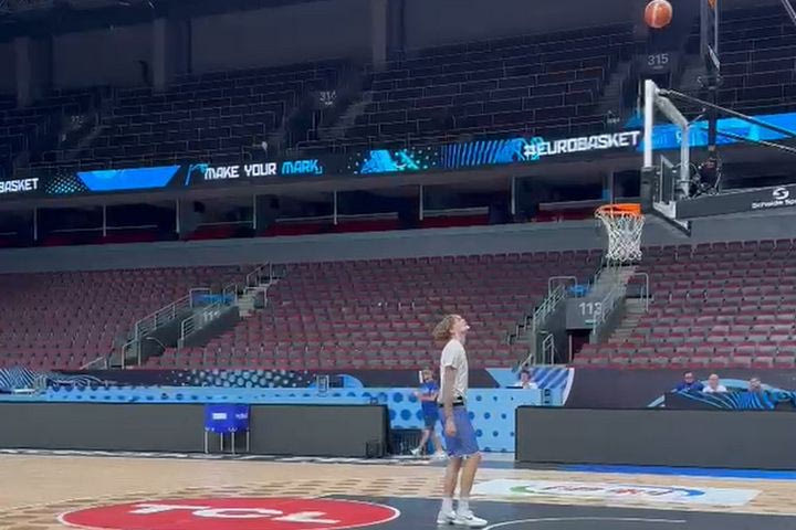 Το SPORT24 στην προπόνηση της Φινλανδίας: Το σουτάκια του Μάρκανεν και τα trick shots του Μούρινεν στο χρονόμετρο επίθεσης